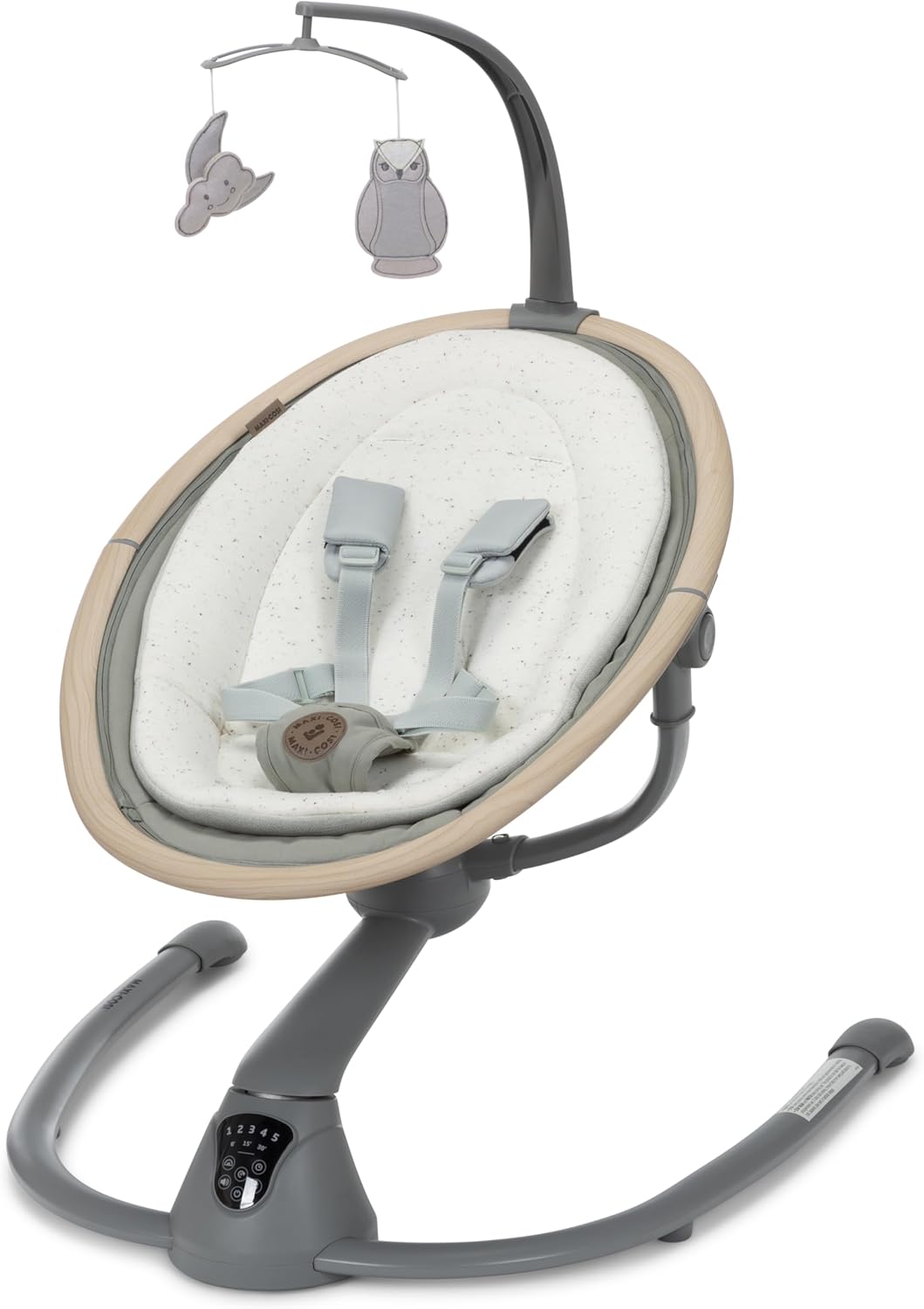 Maxi-Cosi Cassia Baby Swing: Smart, Portable & 360 Rotation