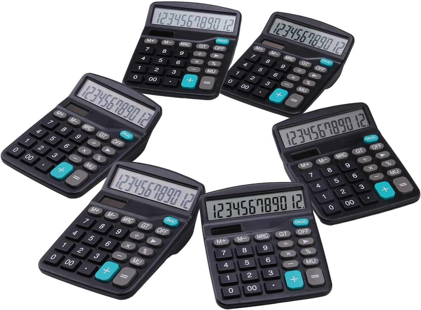 Large Display Desk Calculator Bulk Pack