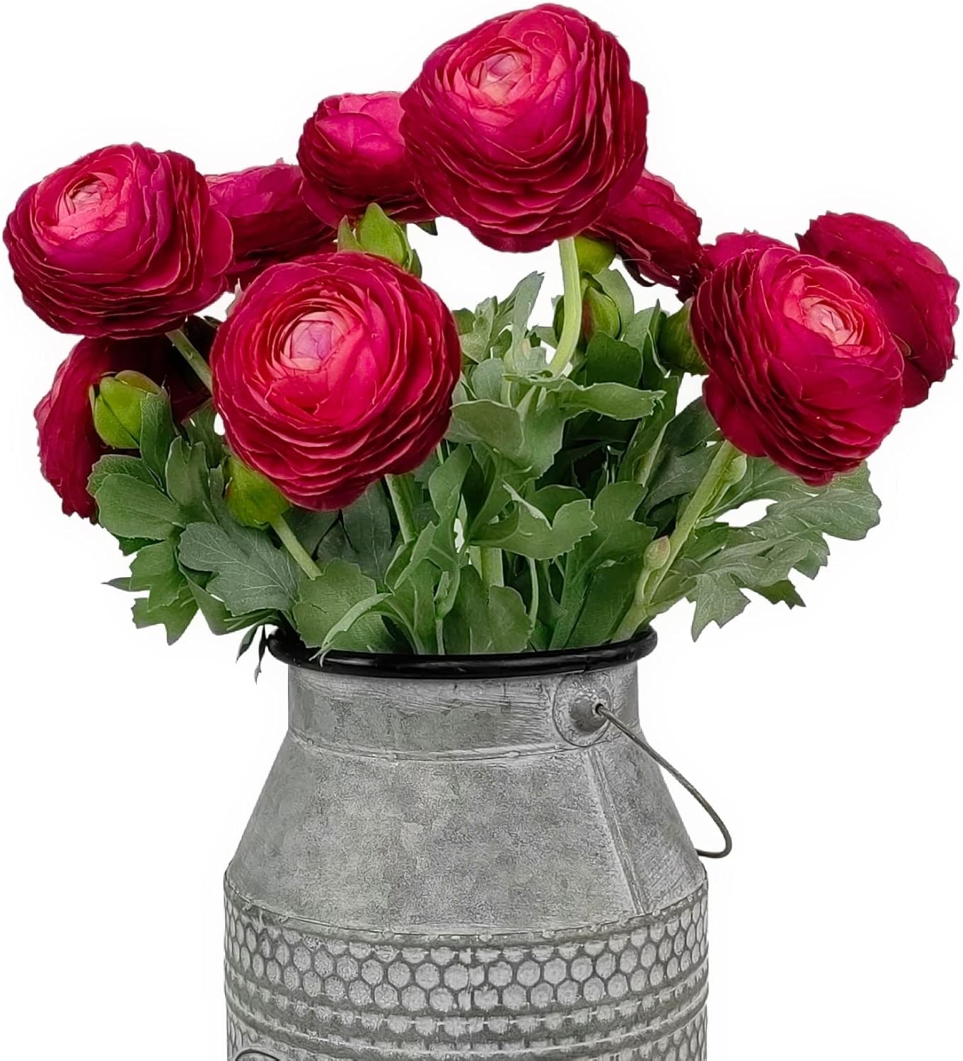 Artificial Ranunculus Flowers with Real Touch Stem for Decor
