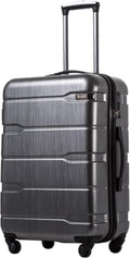 Coolife Expandable 28in Hardside Spinner Suitcase - Durable Travel