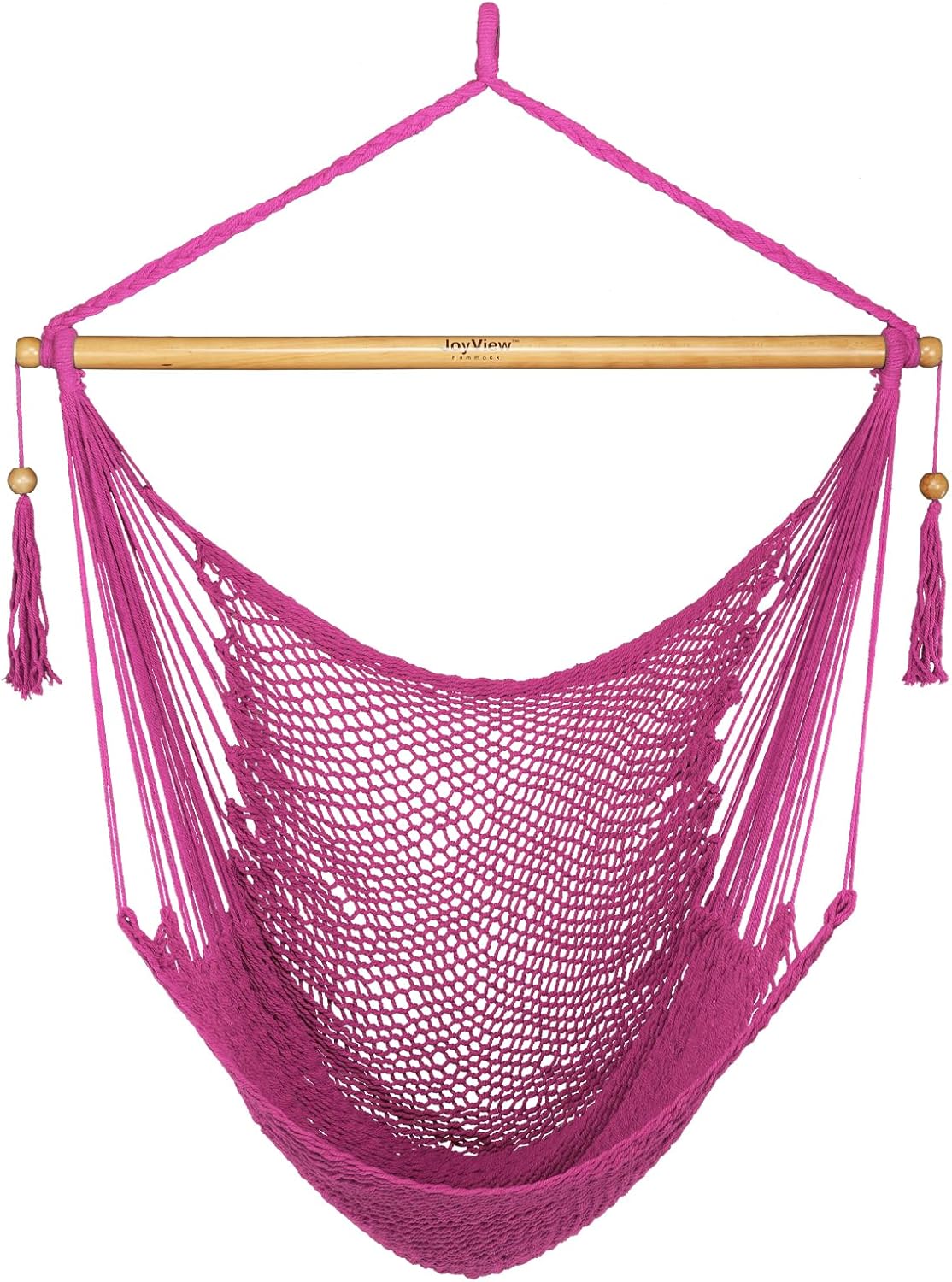 JoyView Hammock Chair - XL Caribbean Swing Chair for Relaxation