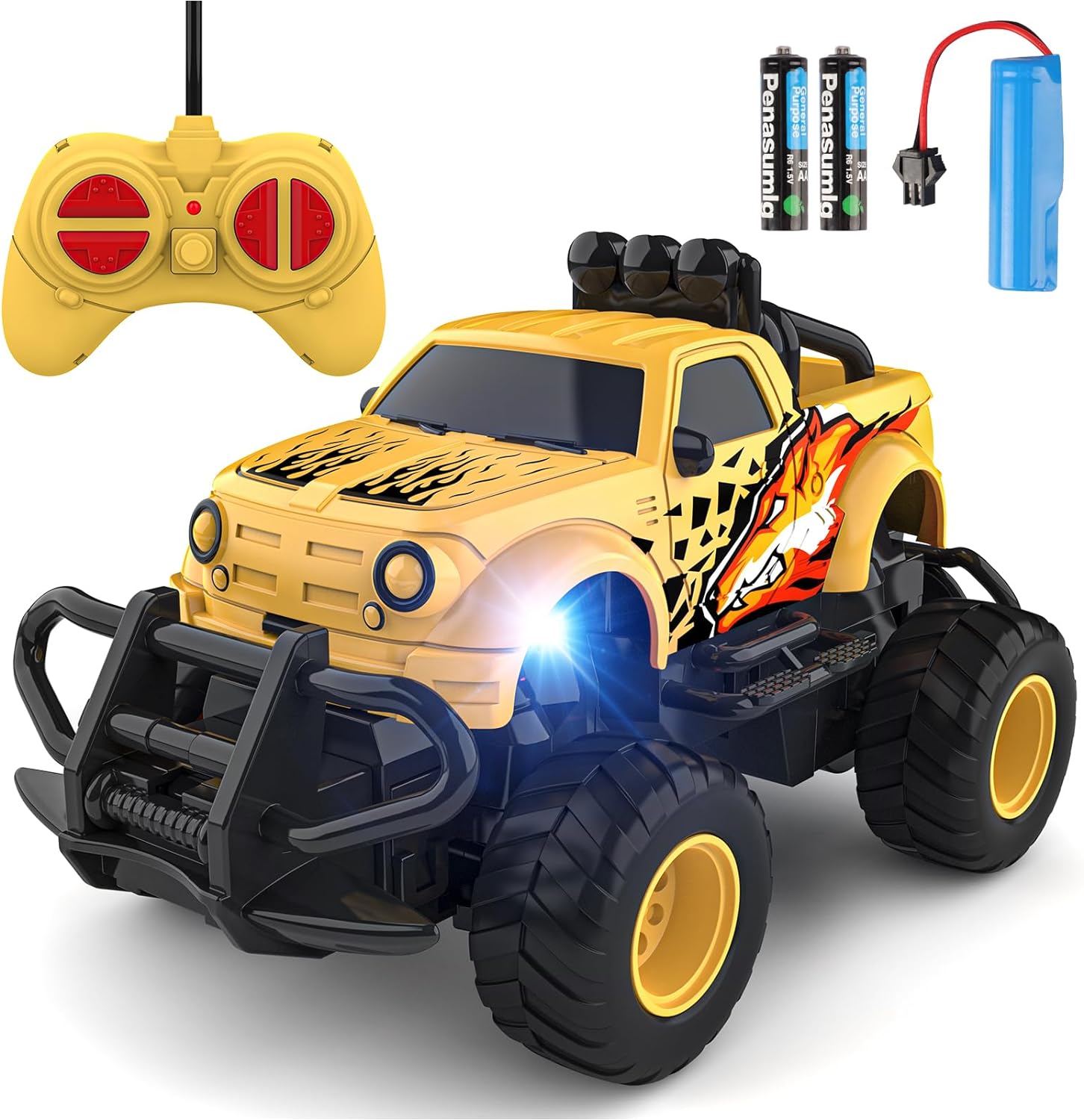 Mini RC Car Toy: Fun for Kids 3-7! 