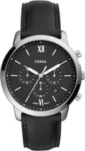 Fossil Men's Neutra Quartz Chronograph Leather Band Watch for Style