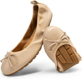 DREAM PAIRS Women's Foldable Ballet Flats - Comfortable Travel Slip-On