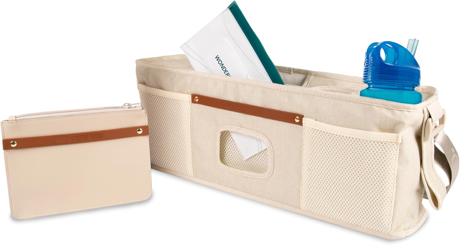 WONDERFOLD Universal Parent Console Stroller Organizer Review