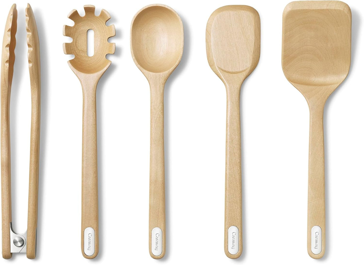Caraway Wooden Utensil Set - 5 Piece Eco-Friendly Kitchen Tools