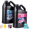 Pnente Artist-Grade Epoxy Resin 2 Gallon - Crystal Clear, Fast Cure