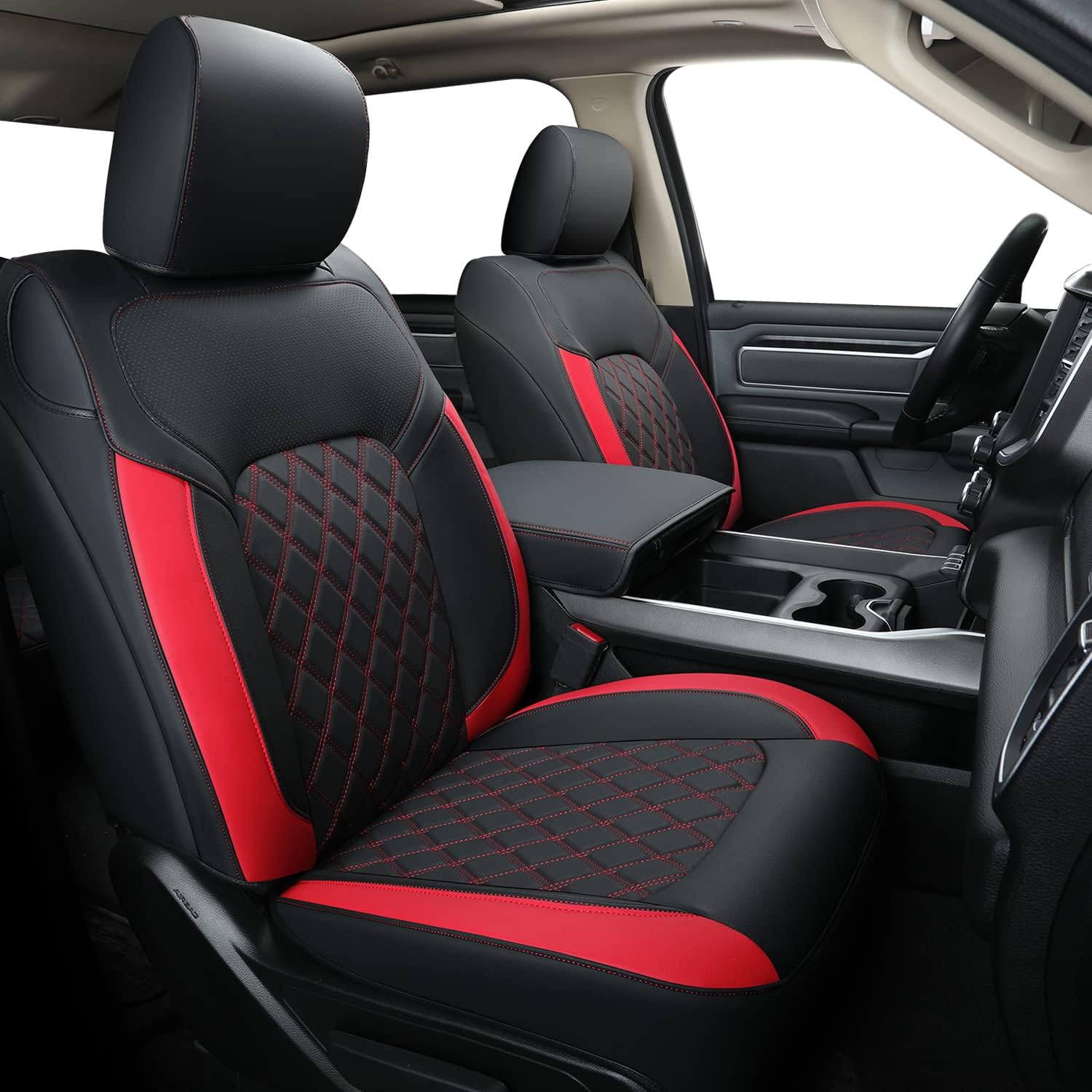 Custom Fit Waterproof Seat Covers for 2019-2025 Ram 1500 CrewCab