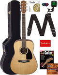 Fender CD-60 Dreadnought Acoustic Guitar Bundle - Complete Kit