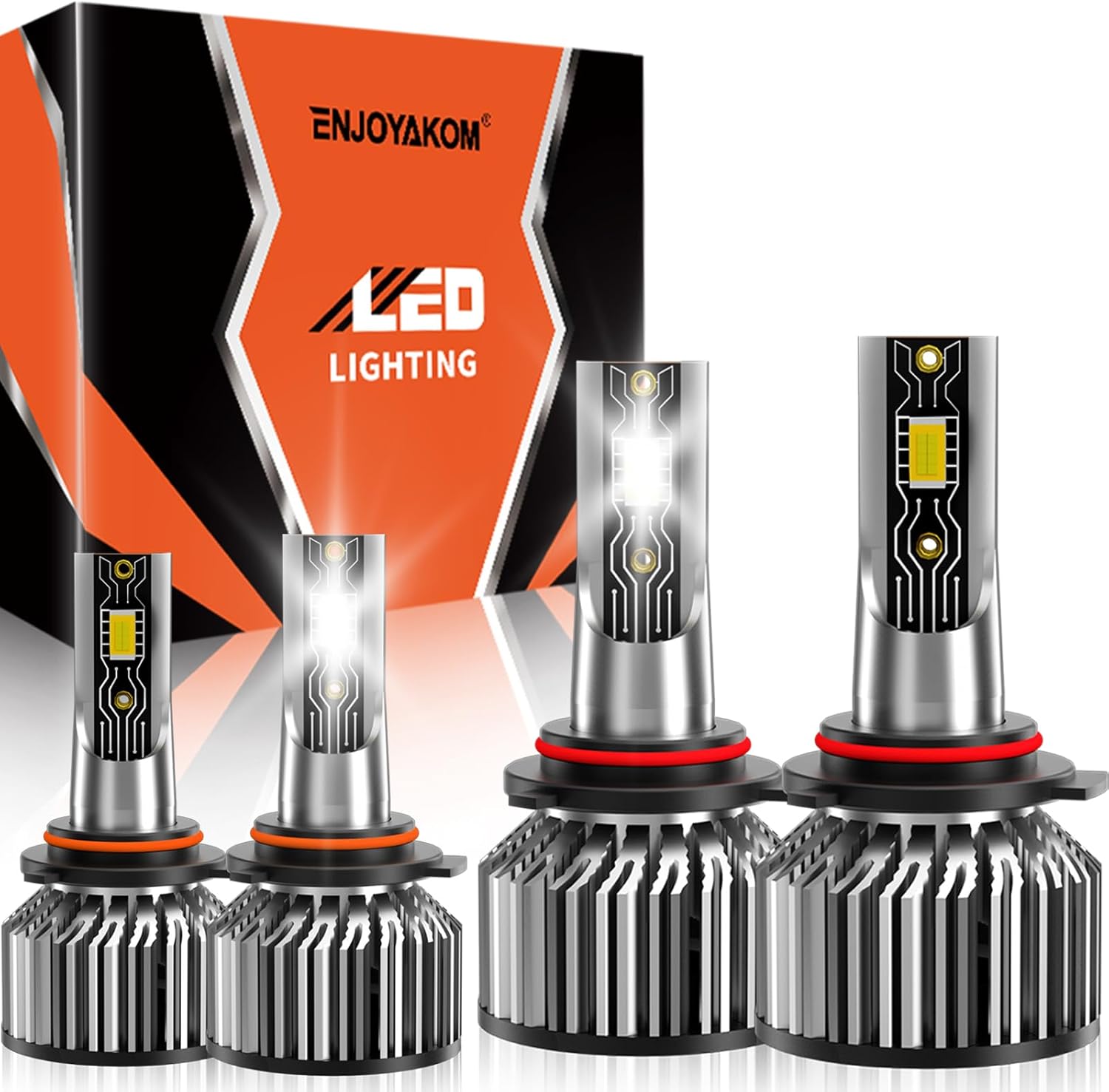 Compatible High&Low Beam Bulbs for Honda Civic 2004-2015
