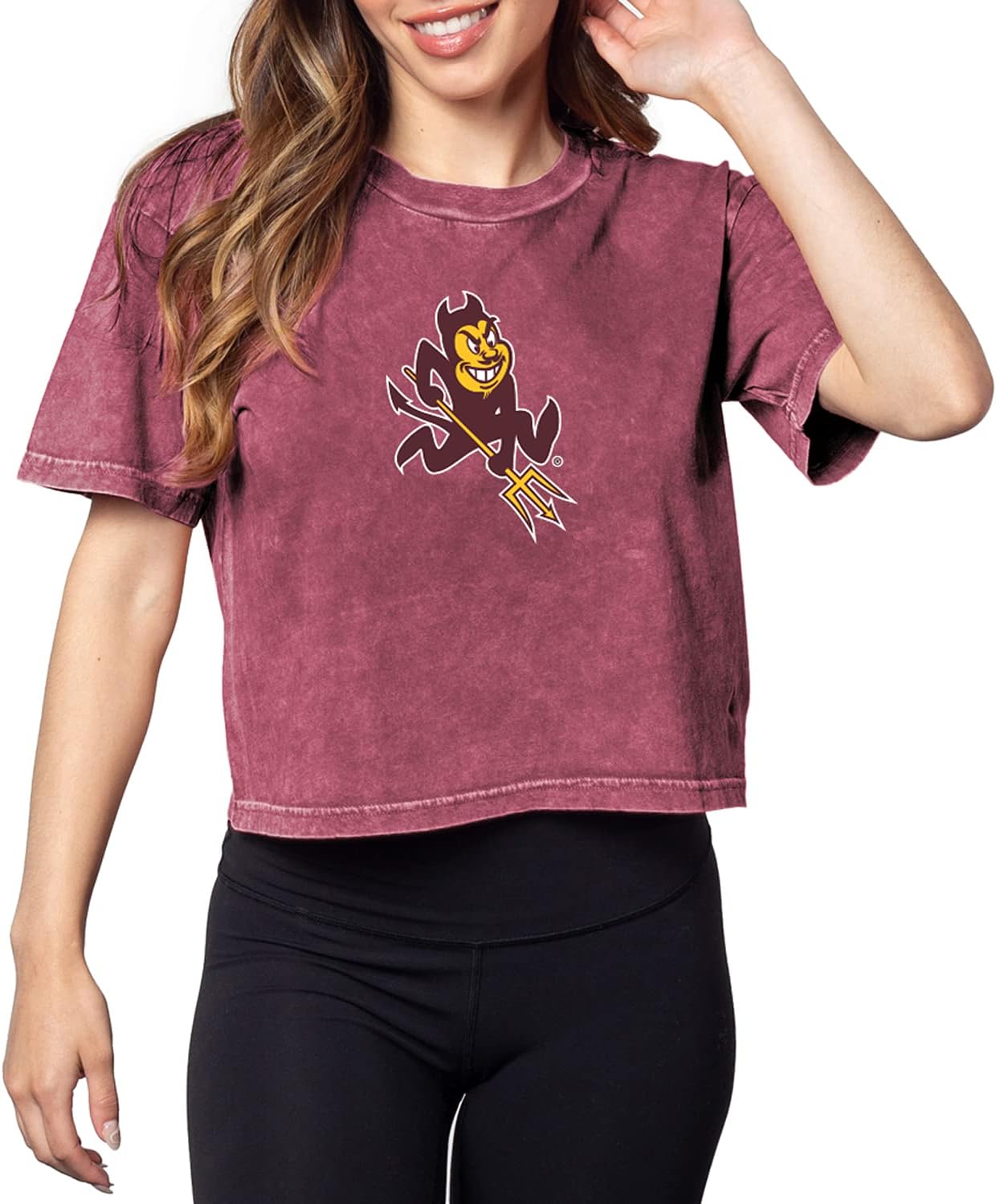 Chicka-d Women's Short 'N Sweet Tee for Gameday and Lounging