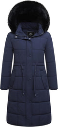 Womens Long Waterproof Parka Winter Coat - Warm Snow Jacket