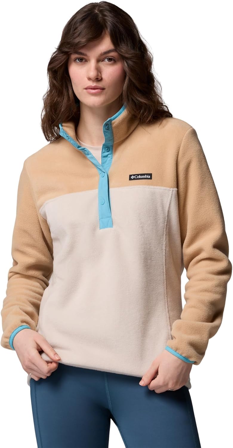 Columbia womens Benton Springs 1/2 Snap Pullover for Comfort