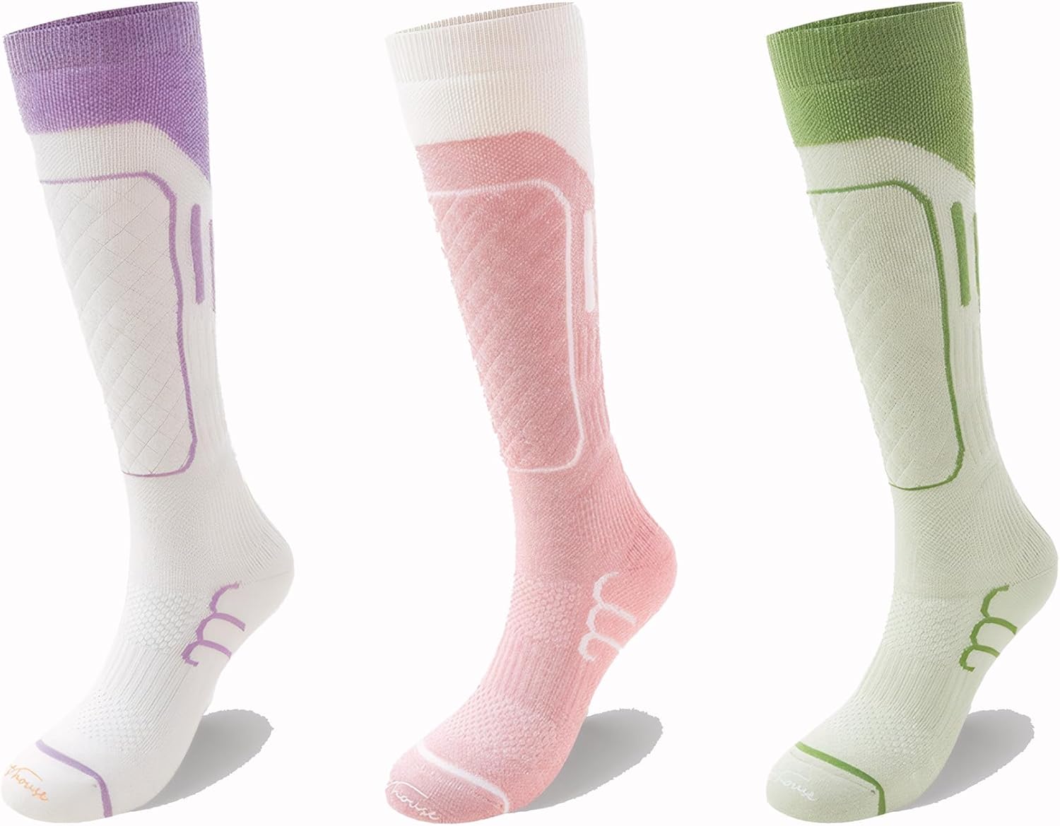 Warmth Trio: Wool Knee-High Socks for Winter Adventures | TRAVORLD