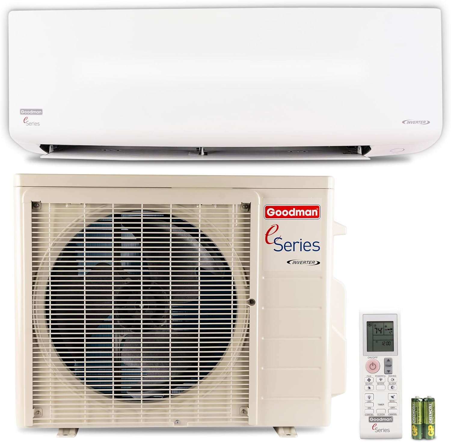 Efficient Cooling: Goodman 12,000 BTU 230V AC