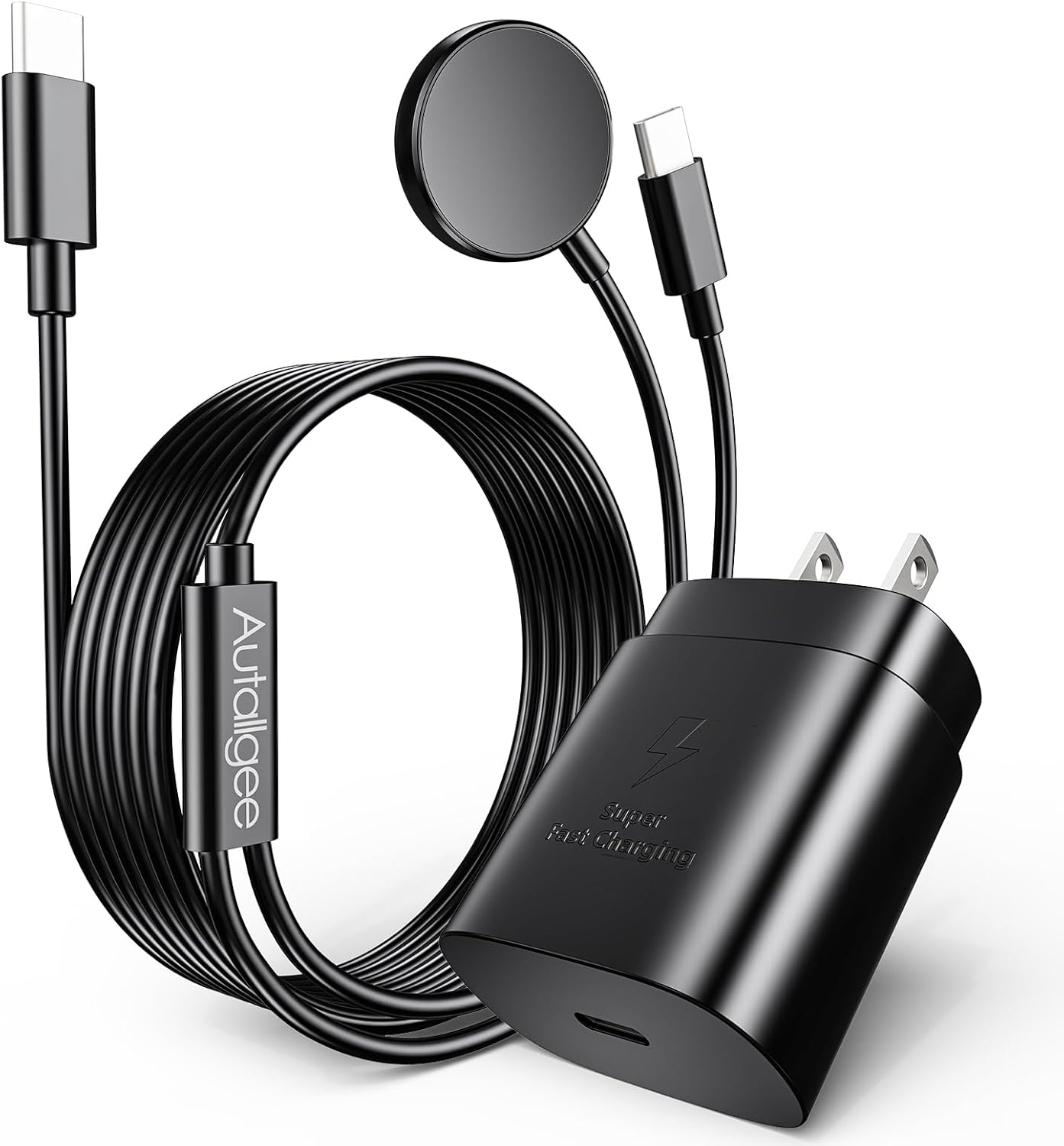 Fast Charge Samsung Galaxy Watch & Phone - 2 in 1 Charger