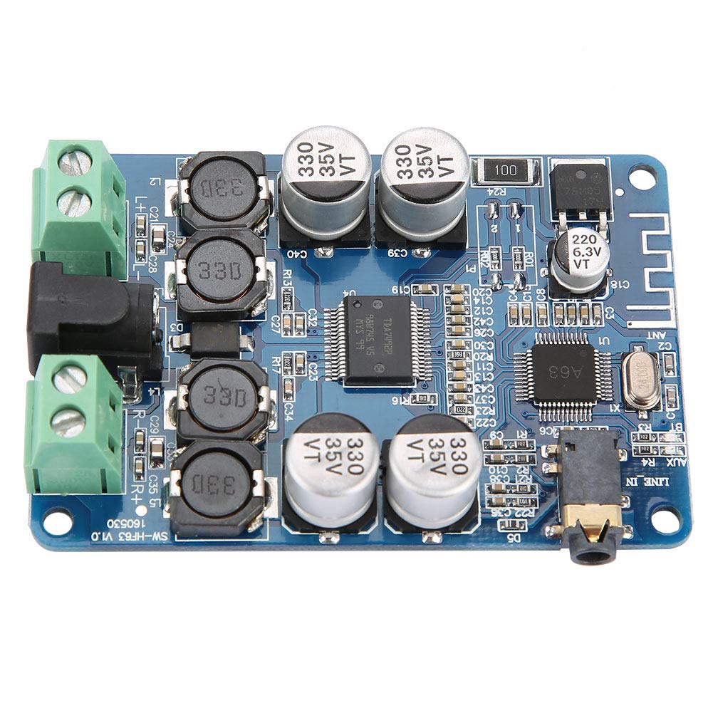 Boost Sound Quality with 2x25W Bluetooth Amplifier