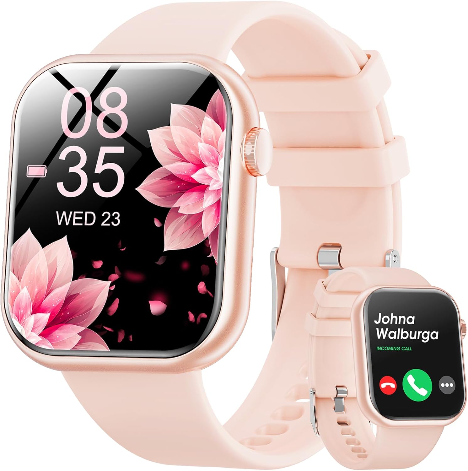 Smart Watches for Women with Bluetooth Calling and Fitness Tracker