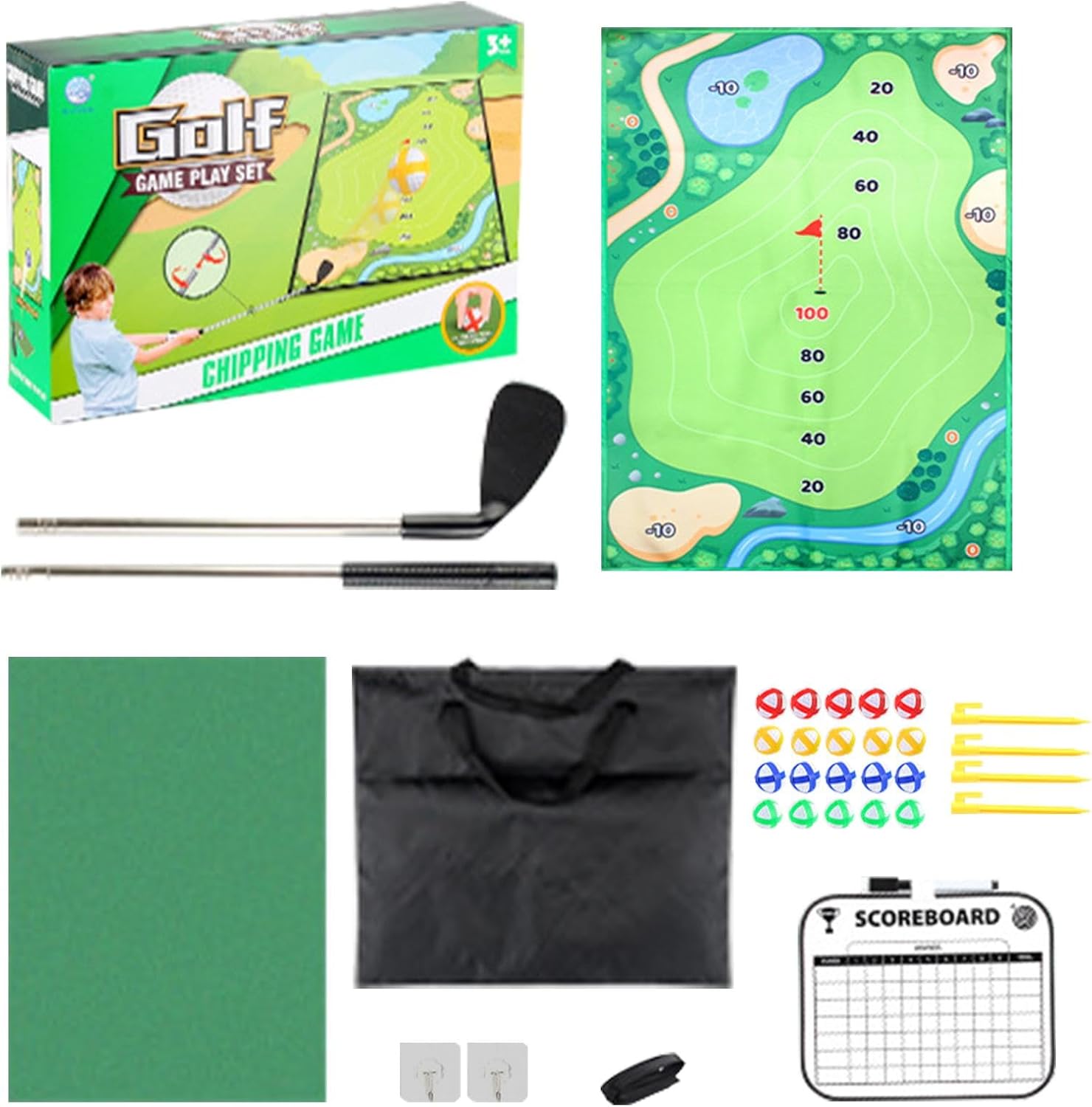 Golf Practice Mat - Improve Accuracy Anywhere!