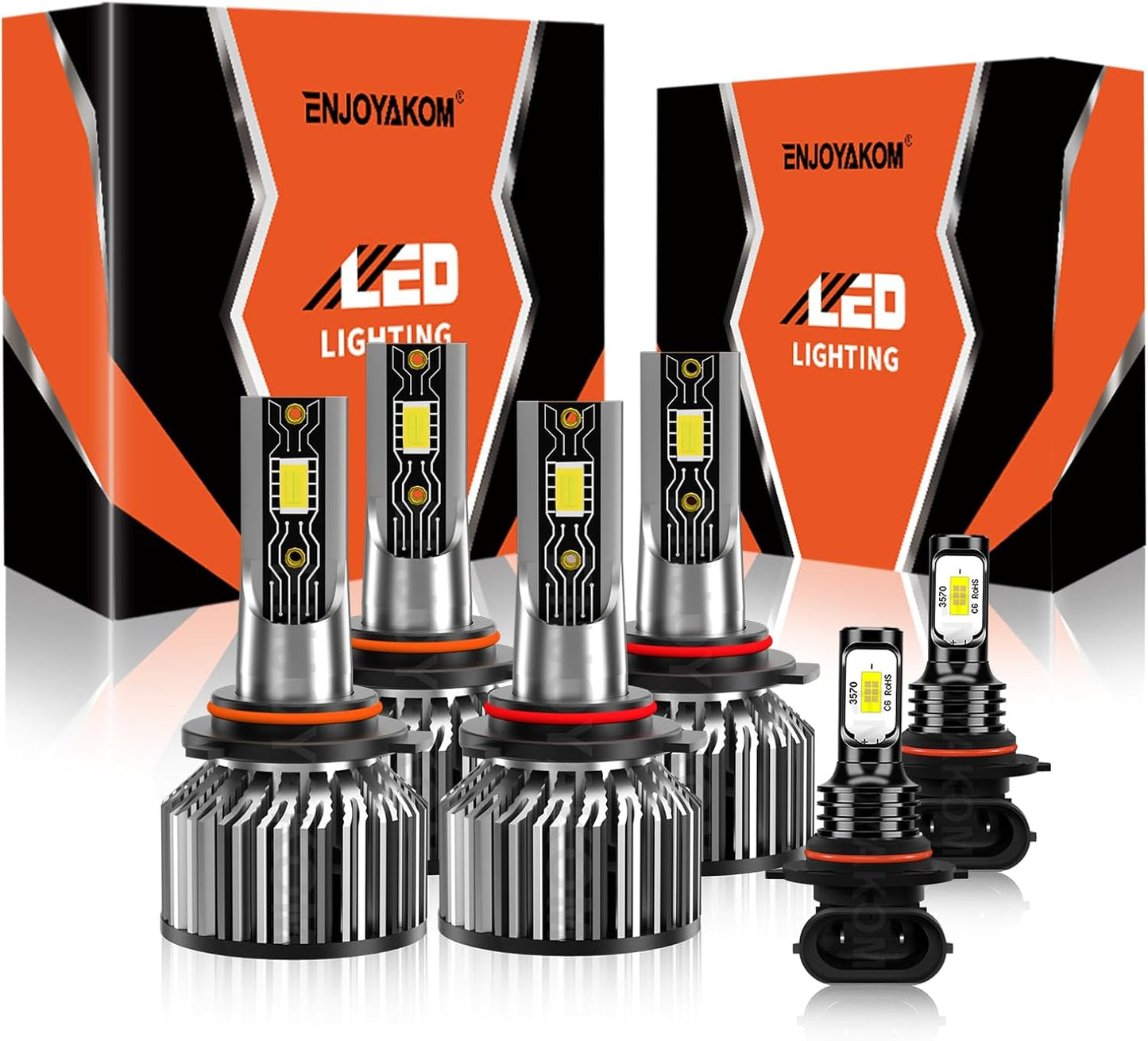 High Brightness 9005 9006 Bulbs for GMC Sierra 2003-2006