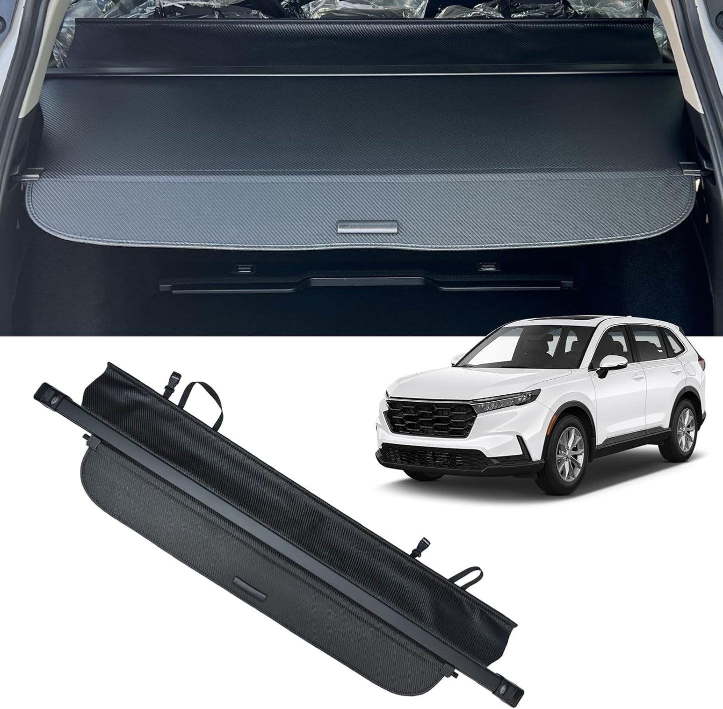 AUXKO Retractable Cargo Cover for Honda CRV 2023-2026 Models