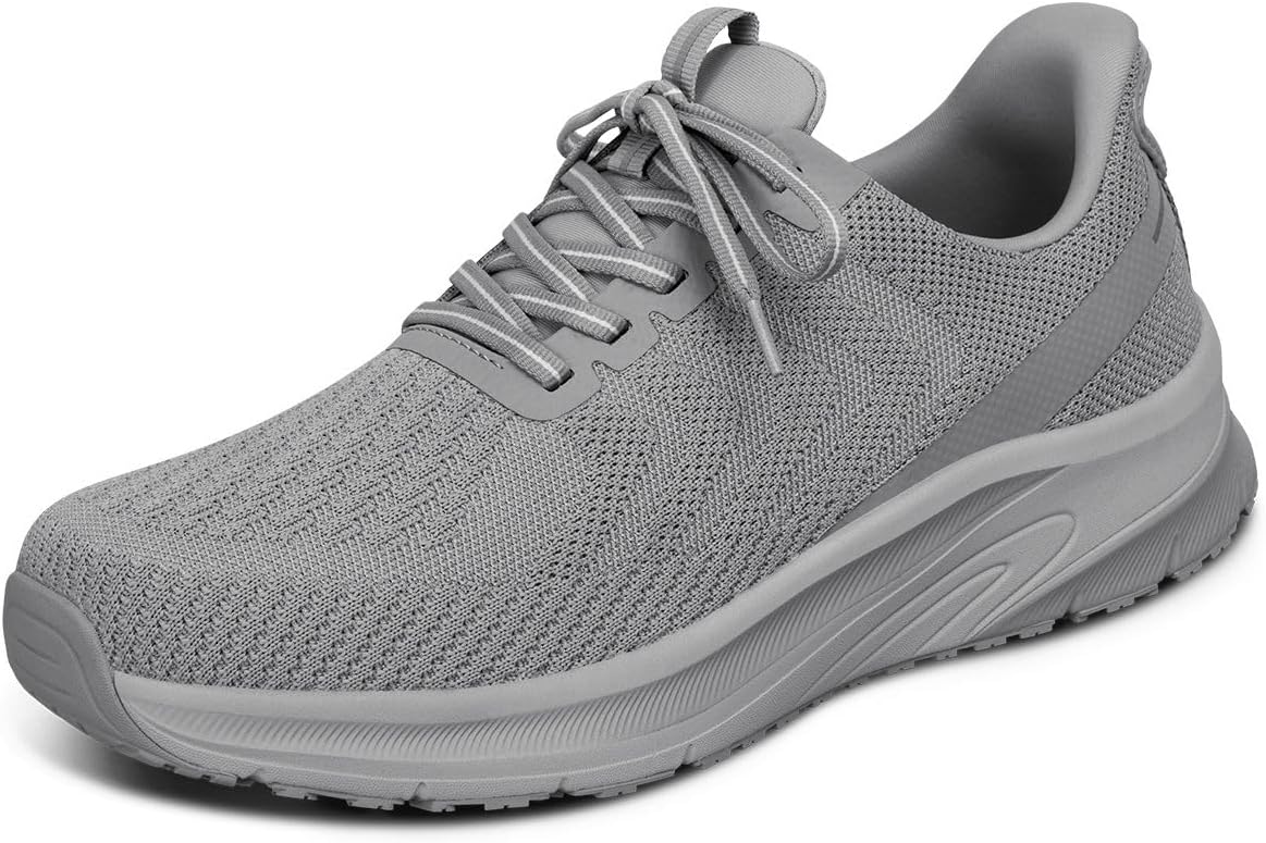 Orthofeet Men's Hands-Free Tilos Slip-On Sneakers for Comfort
