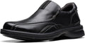 Clarks Mens Gessler Step Leather Loafers - Slip-On Comfort