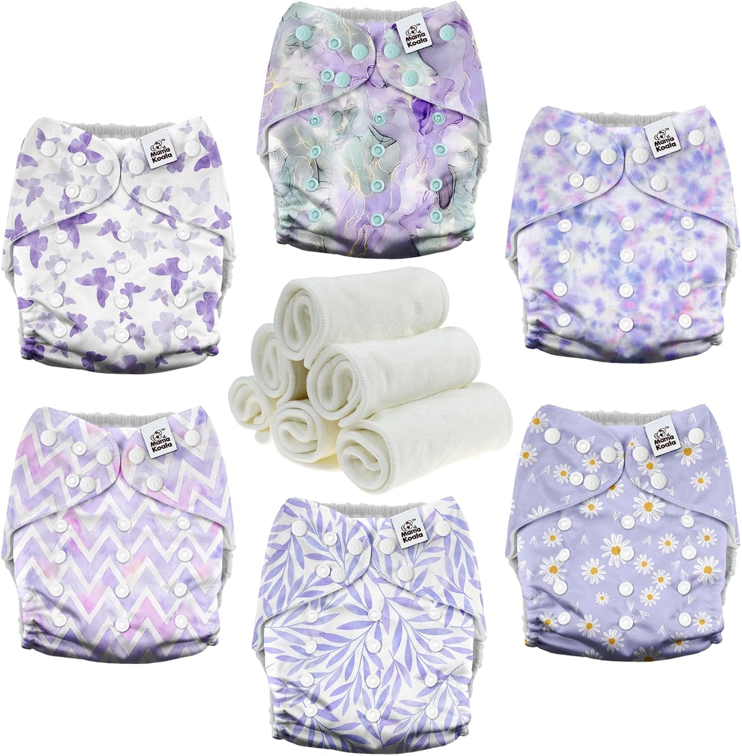 Mama Koala 3.0 Cloth Diapers - Slim Fit and Leak Proof Design