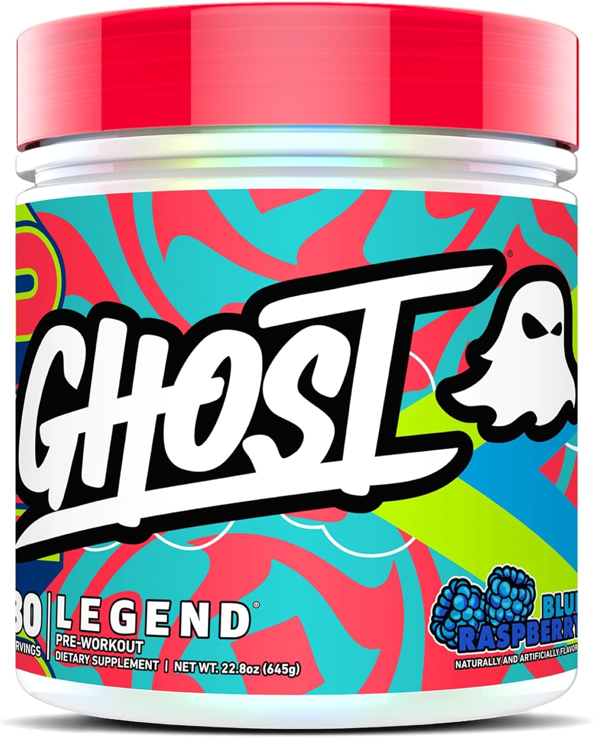 GHOST Legend Pre-Workout Powder for Energy & Focus