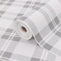 Grey Drawer Shelf Liner 17.5in x 30ft - Non Adhesive Slip Resistant