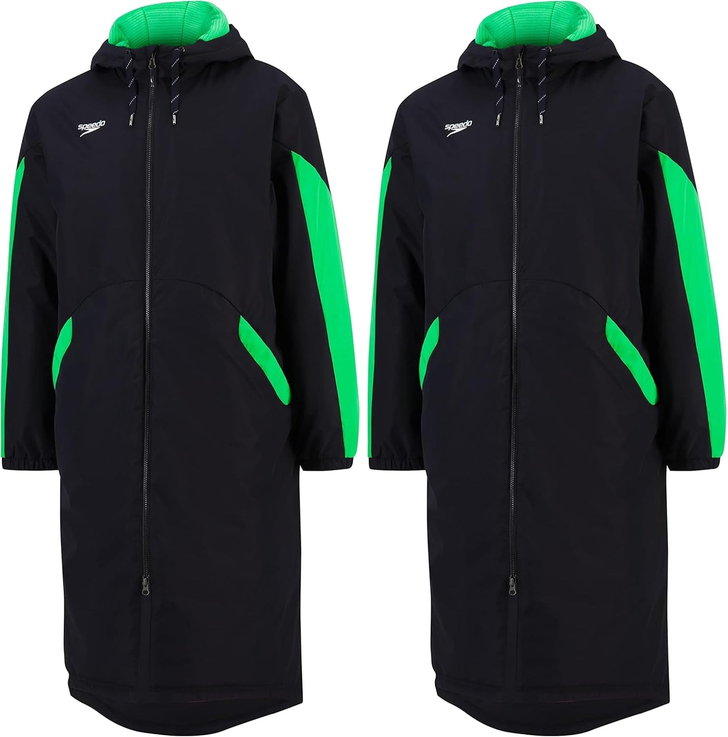 Speedo Unisex Adult Parka Jacket with Plush Fleece Liner