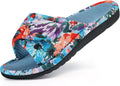 Summer House Slippers for Women with Arch Support - Waffle Cotton