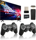 Retro Game Console Wireless 24500+ Games Built-in - 4K HDMI Output