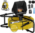 Sewer Camera 100ft 4.3in Pipe Drain Inspection Camera DVR Borescope