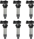 Ignition Coil Pack UF569 Set of 6 Compatible Vehicles - Reliable