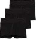 Layla Girls Dance Shorts 3-Pack - Soft Stretch Gymnastics Fit