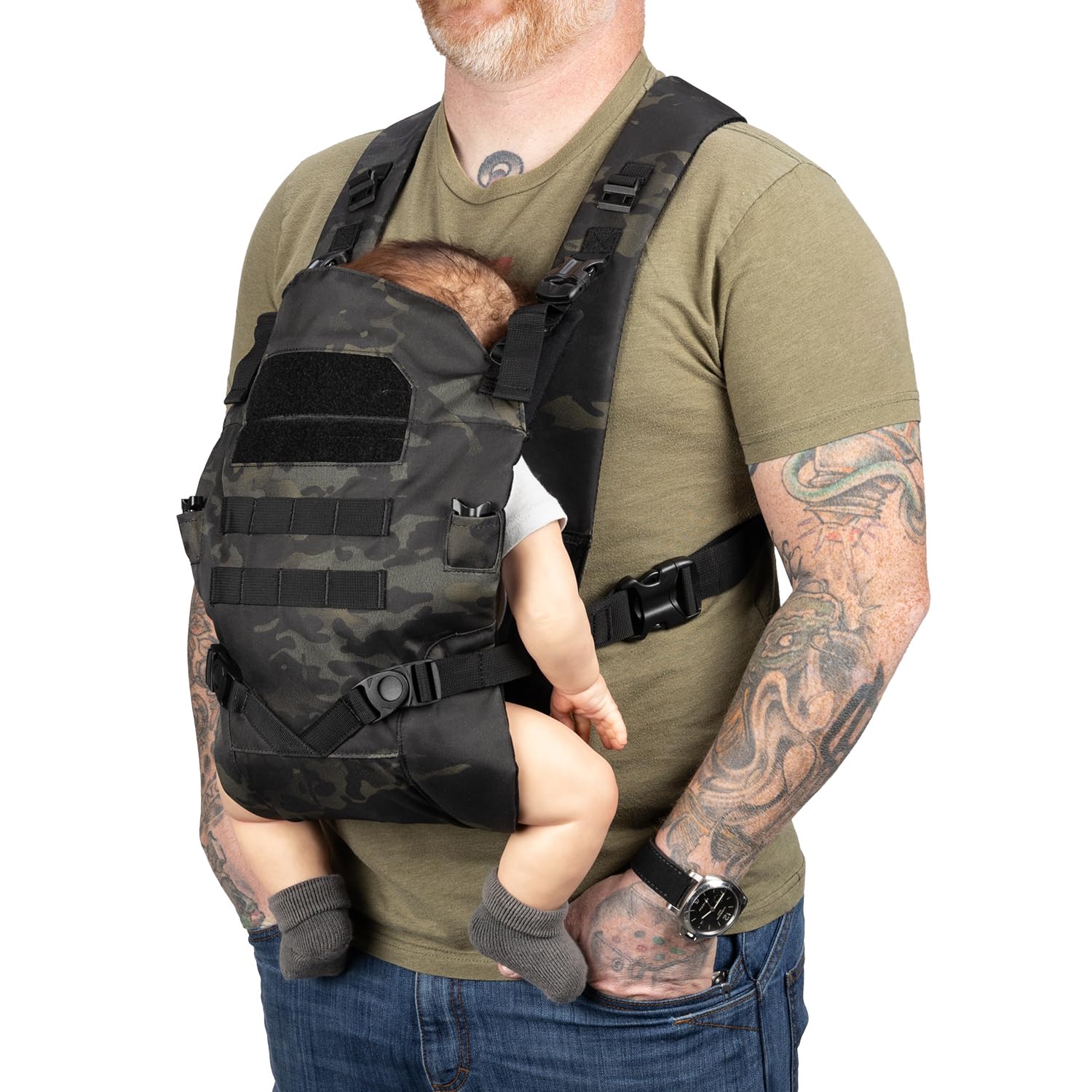 TBG Tactical Baby Carrier - Compact & Stylish!