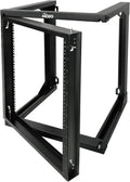 Tecmojo 12U Wall Mount Server Rack - Open Frame 18in Depth