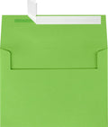 LUXPaper A7 Invitation Envelopes Limelight Green - Peel & Press Seal