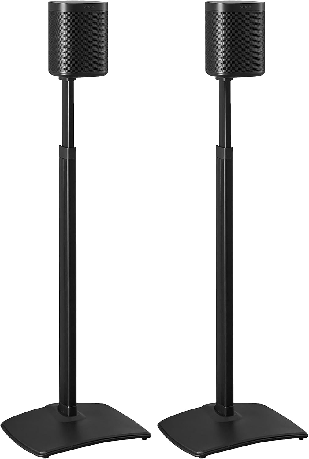 Adjustable Wireless Speaker Stands for Sonos - Tool-Free Height Adjustment!