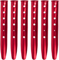 TRIWONDER Aluminum Tent Stakes - Heavy Duty & Portable