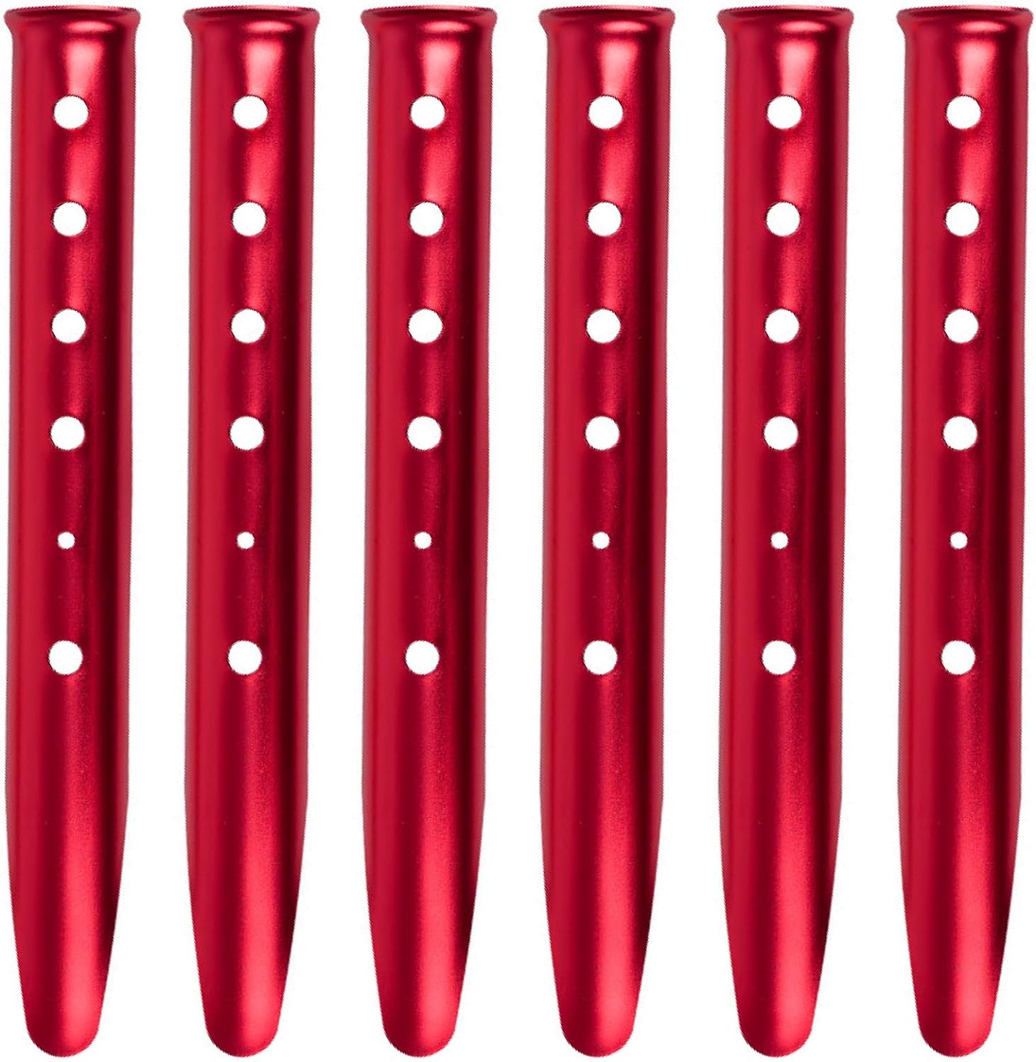 TRIWONDER Aluminum Tent Stakes - Heavy Duty & Portable
