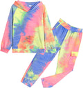 Arshiner Girls Tie Dye Sweatsuits Set for Stylish Comfort