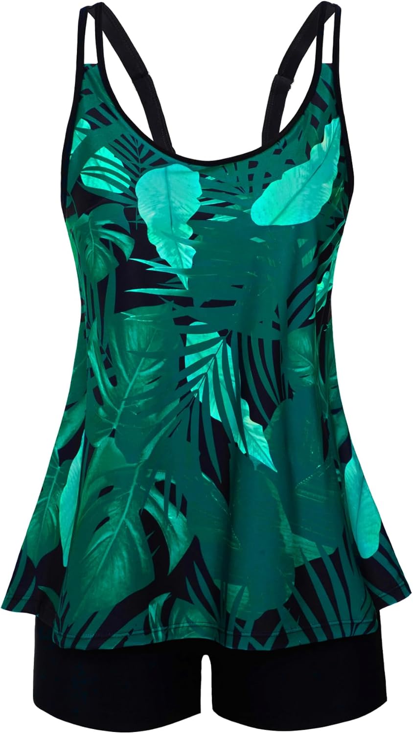 Arolina Tankini Swimsuits for Women with Tummy Control