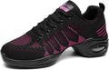 Women's Jazz Lace-up Sneakers with Air Cushion Platform - Split Sole