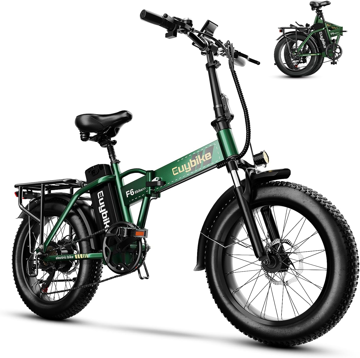 1000W Folding Electric Bike with 48V Battery for Adults