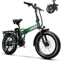 1000W Folding Electric Bike 48V 20AH Removable Battery - Fast Kebiko