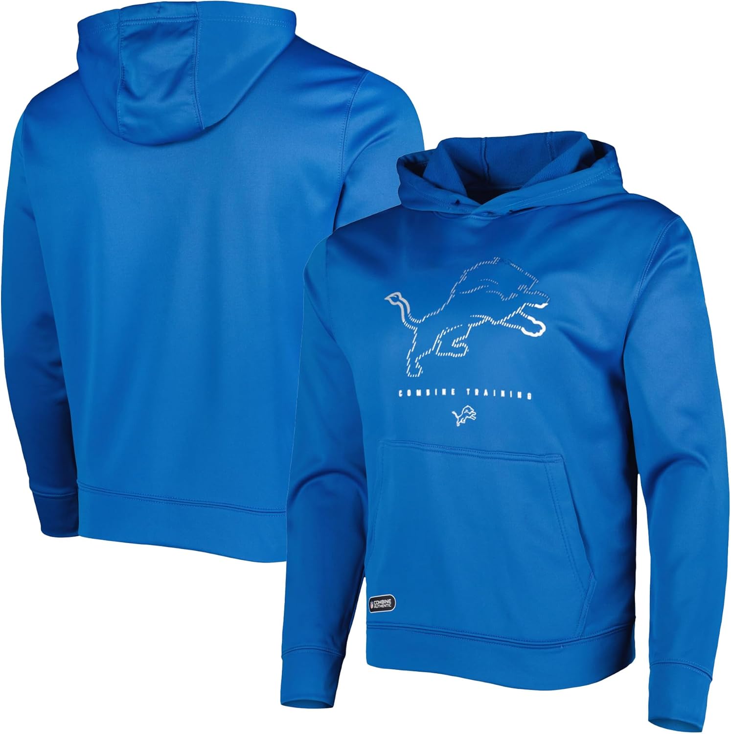 NFL Kids Youth Pullover Hoodie with Faded Logo Design