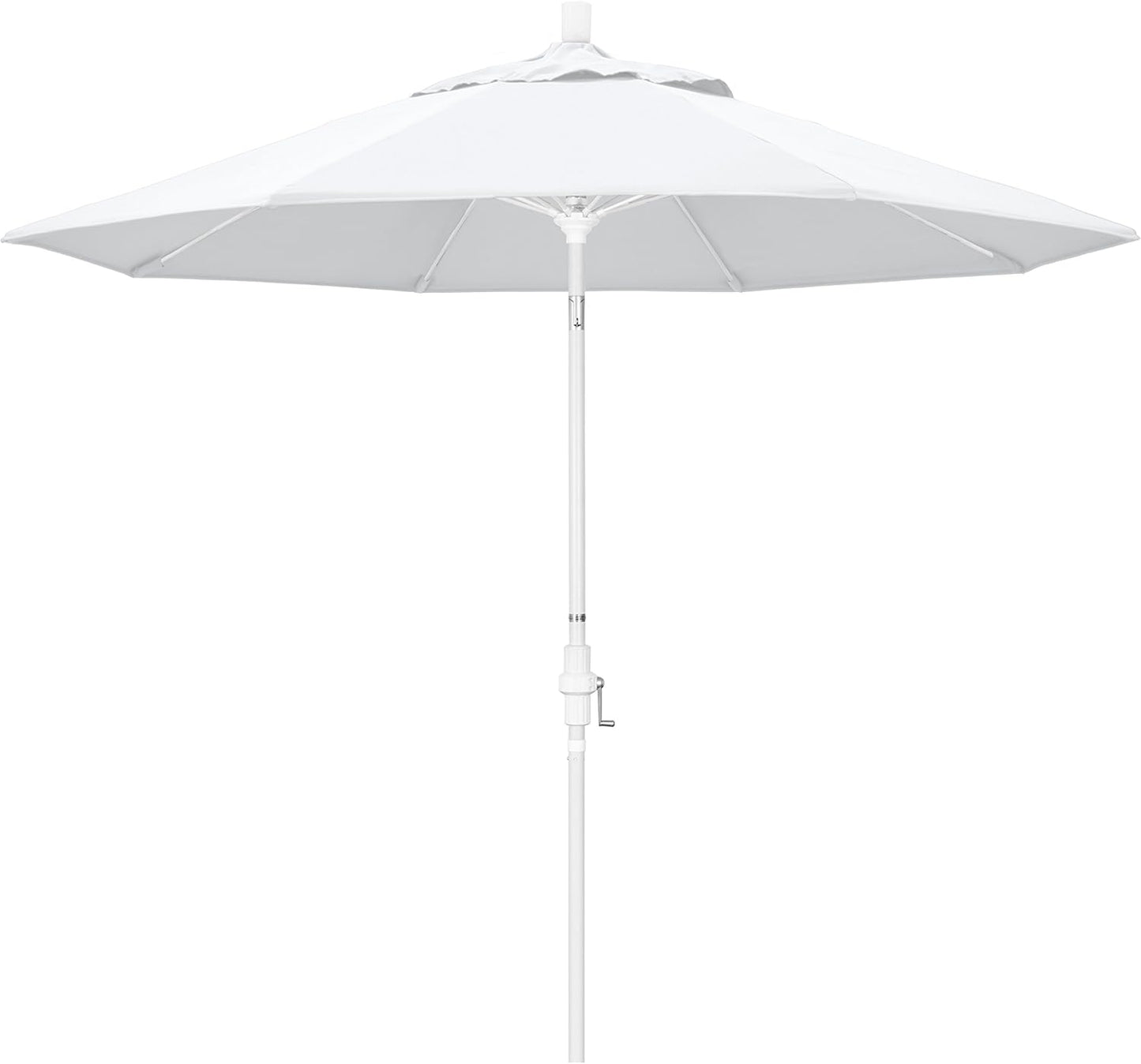 California Umbrella 9ft Round Market Umbrella with Tilt Feature