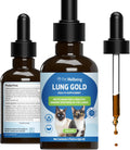 Pet Wellbeing Lung Gold for Cats - Lung Immune Support and Easier